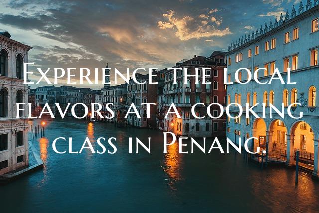 Experience the local flavors at a cooking class in...