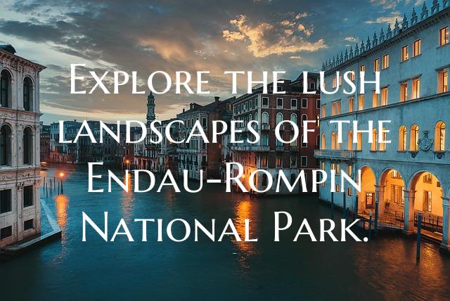 Explore the lush landscapes of the Endau-Rompin Na...