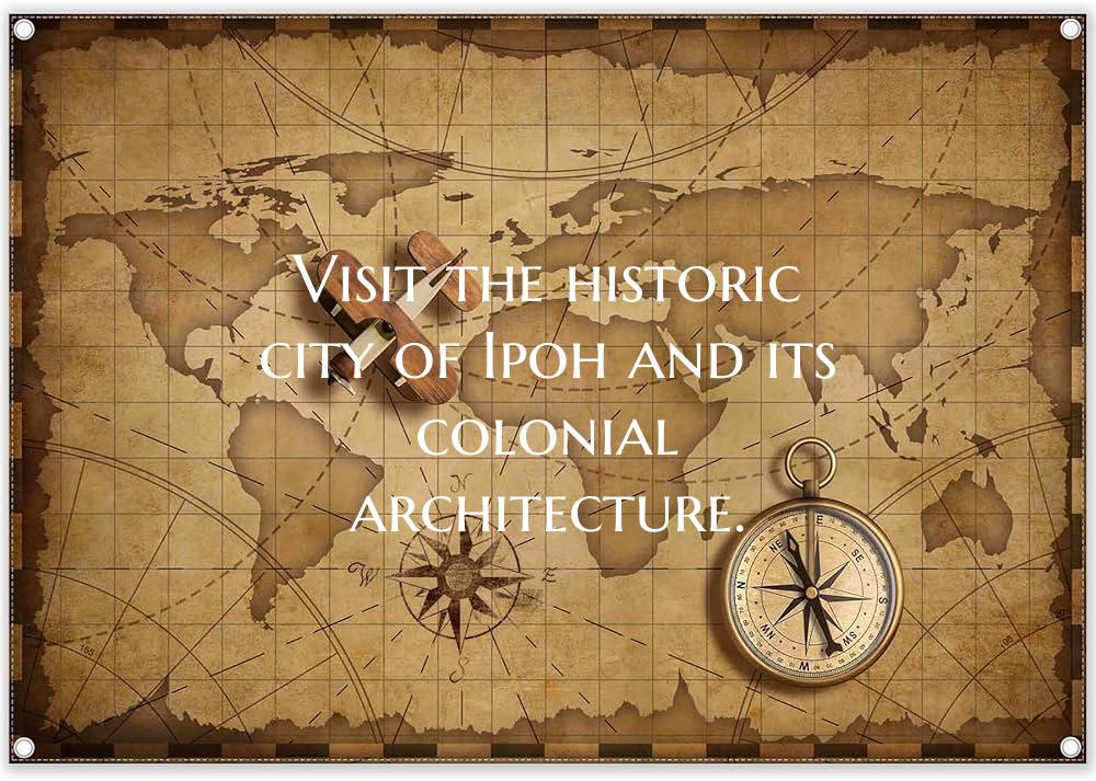 Visit the historic city of Ipoh and its colonial a...